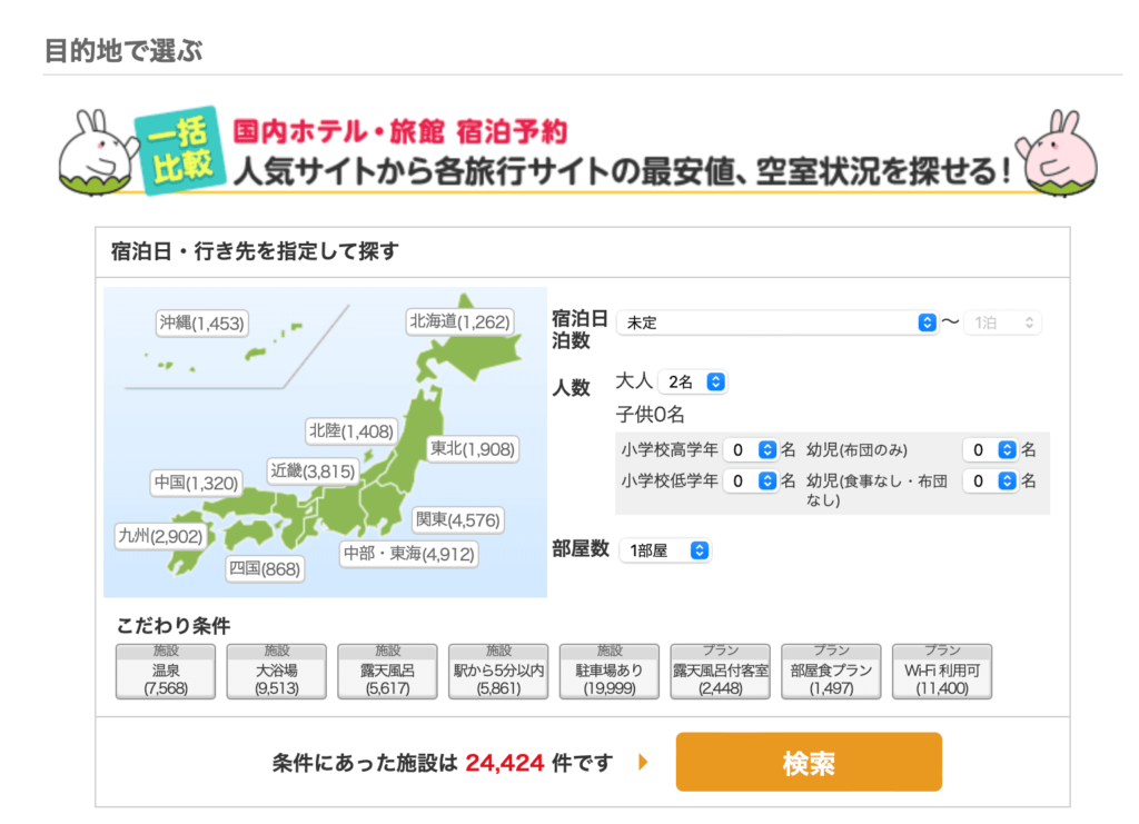 すぐたま旅行サイト提携でマイルが貯まる